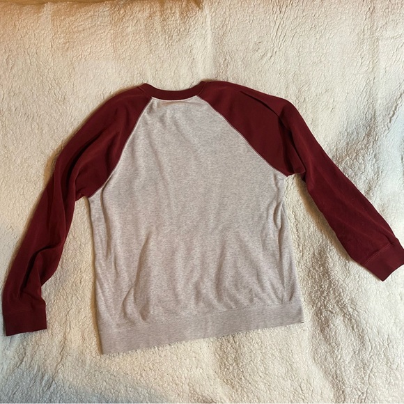 Mens Large Brixton Vintage Crewneck. Burgundy and grey. Great condition - Picture 3 of 9